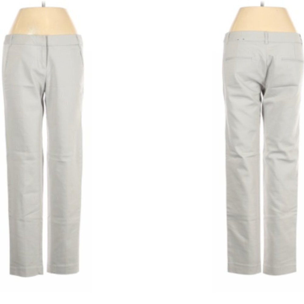 NWT Amanda & Chelsea Narrow Leg Beige Trouser Pants Sz. 16